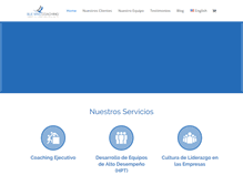 Tablet Screenshot of bluewingcoaching.com